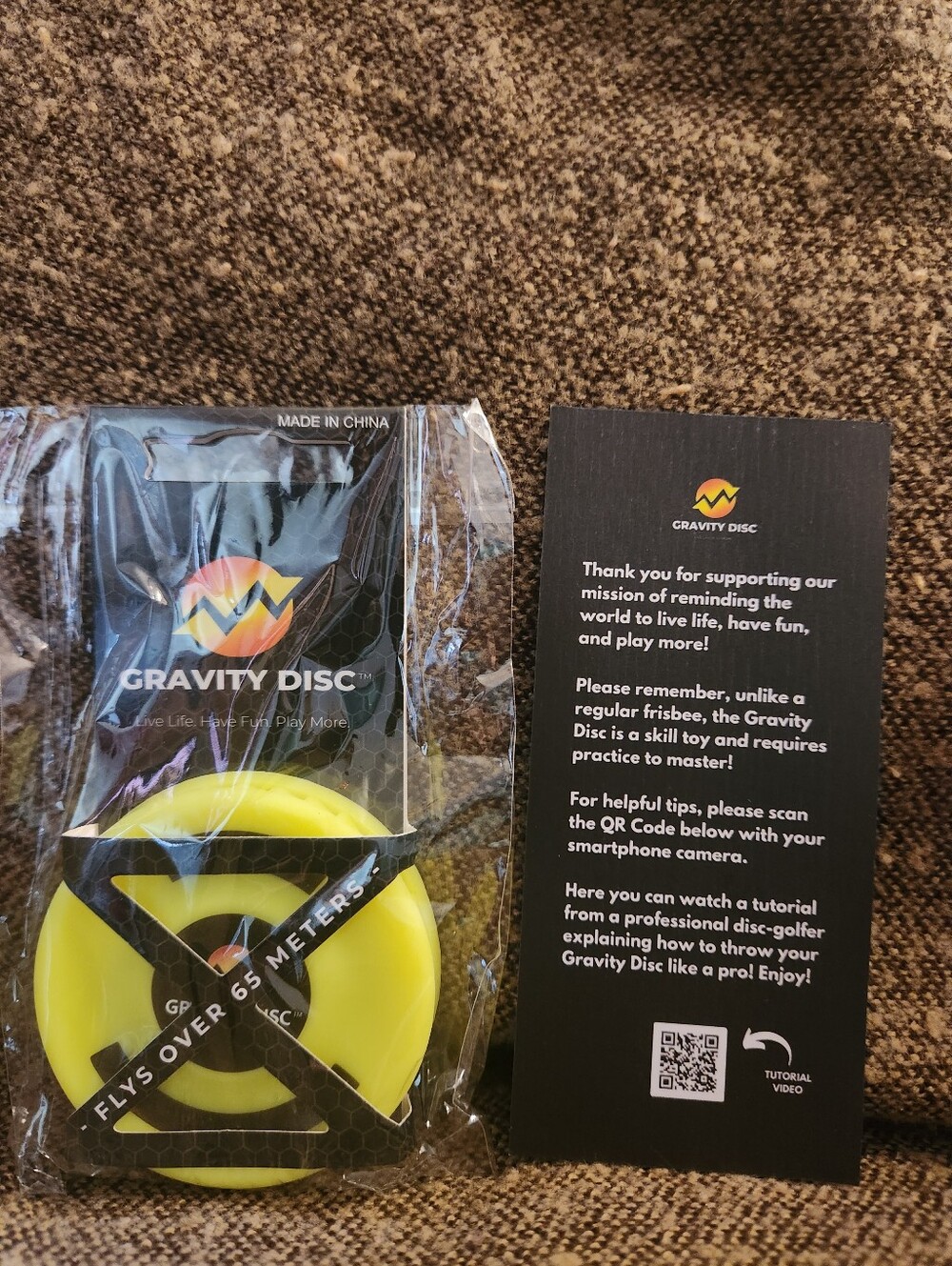 Gravity Disc Yellow